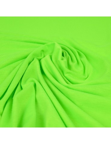 Tissu jersey uni vert