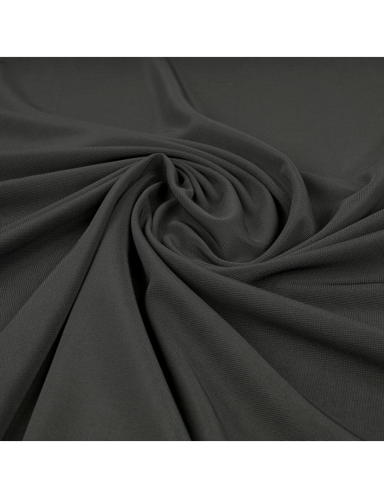 Tissu jersey uni noir