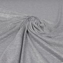 Tissu jersey chiné foil perle