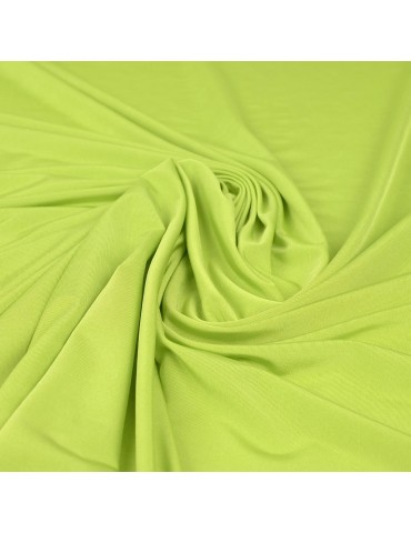 Tissu cycliste uni vert anis