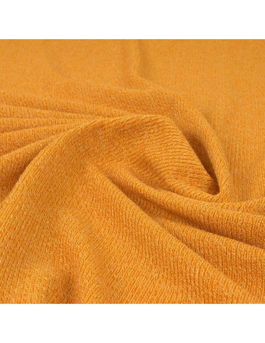 Tissu jersey uni ocre