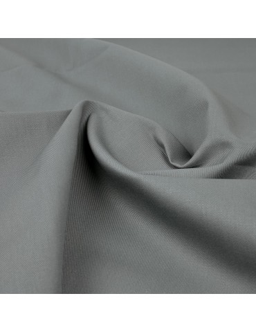 Coupon tissu sergé gris 200 x 150 cm
