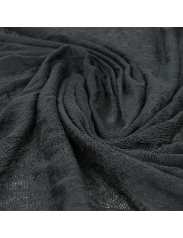 Coupon jersey noir 300 x 130 cm