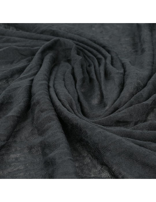 Coupon jersey noir 300 x 130 cm