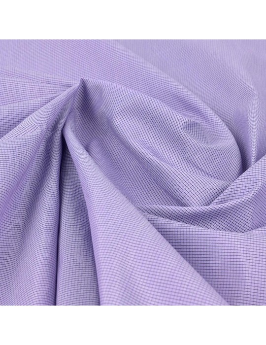 Coupon mini-carreaux parme/noir 300 x 140 cm