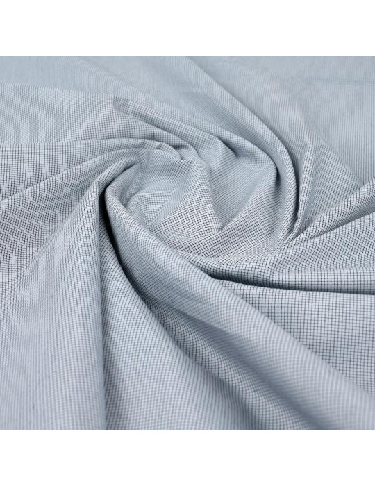 Coupon mini-carreaux bleu/noir 300 x 140 cm