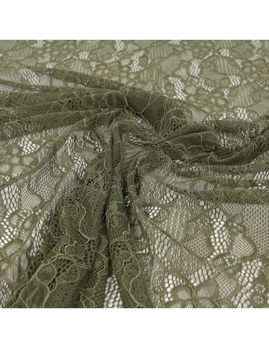 Coupon dentelle kaki 300 x 150 cm