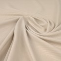 Tissu jersey côtelé beige