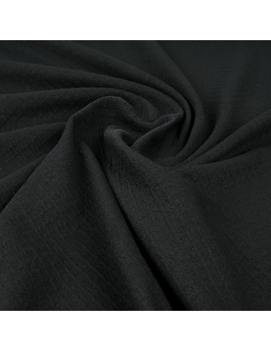 Tissu jersey losange noir