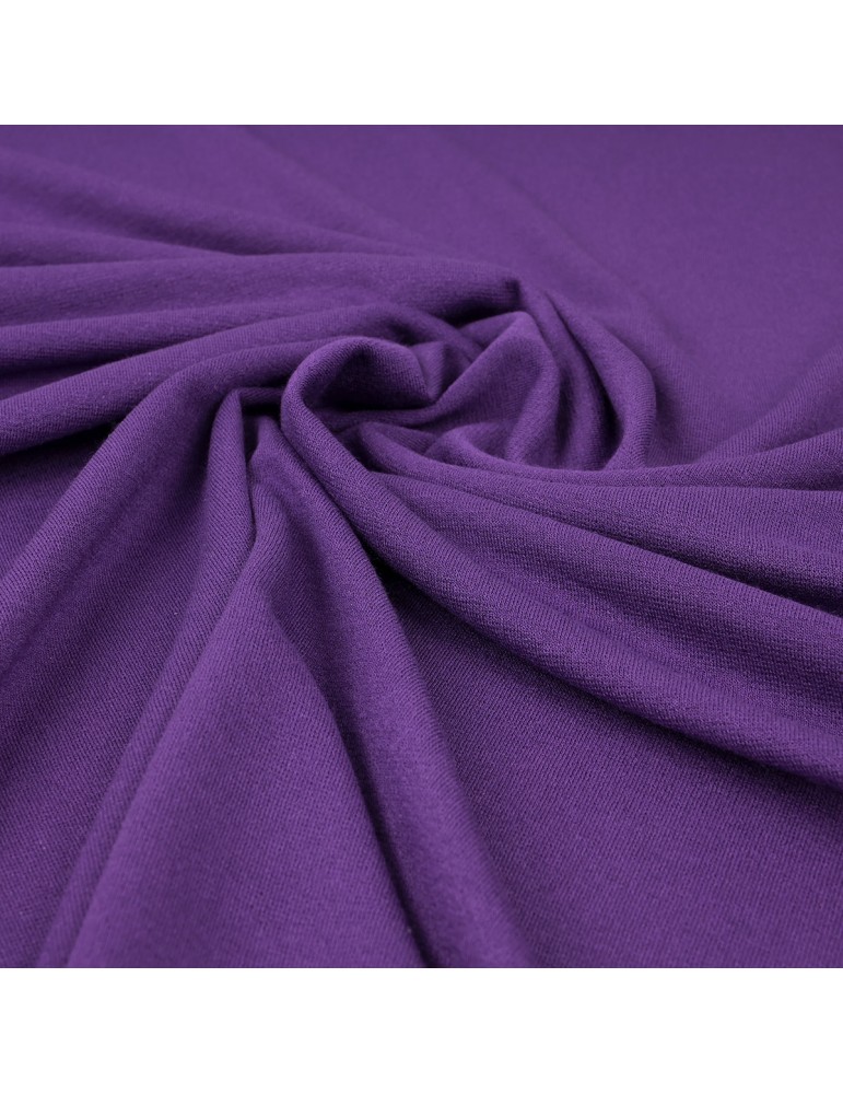 Tissu jersey uni violet Tissu jersey uni violet