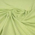 Tissu cycliste anis/argent Tissu cycliste anis/argent