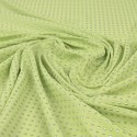 Tissu cycliste anis/argent Tissu cycliste anis/argent