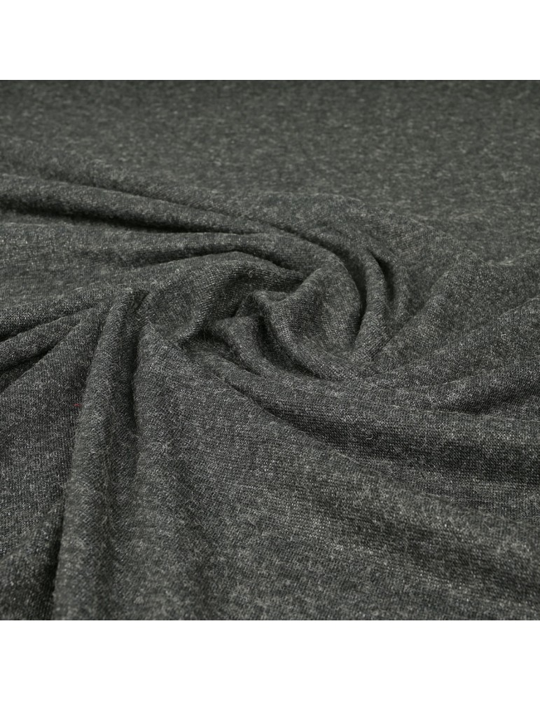Tissu lainage anthracite
