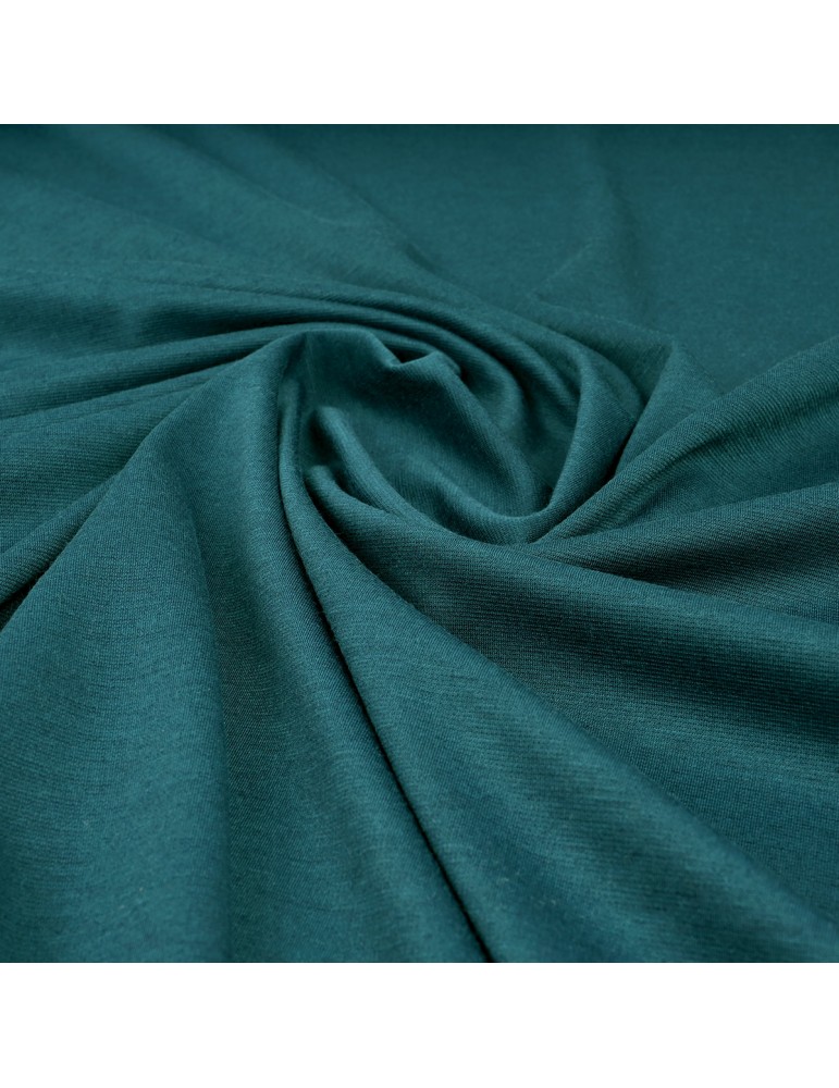 Tissu jersey milano vert canard Tissu jersey milano vert canard