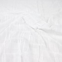 Tissu gaufré brodé blanc Tissu gaufré brodé blanc