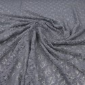 Tissu dentelle gris souris Tissu dentelle gris souris