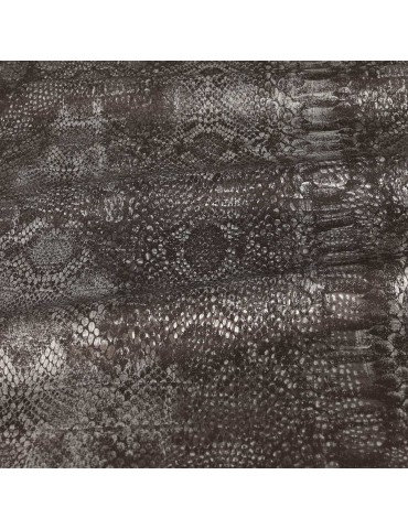 Tissu cycliste imprimé brun/argent