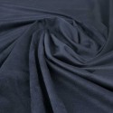 Tissu suédine uni navy