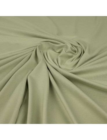 Tissu jersey uni vert jade
