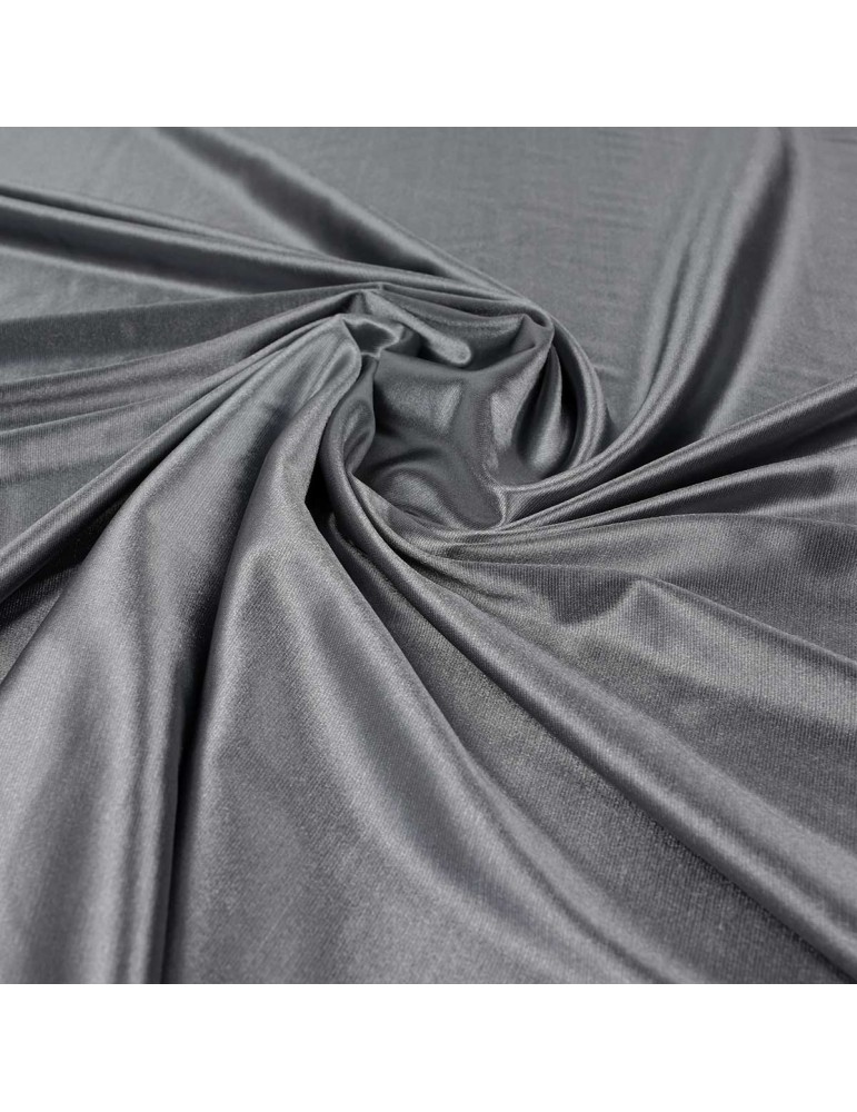 Tissu cycliste uni argent