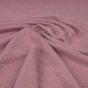 Tissu jersey rose thé