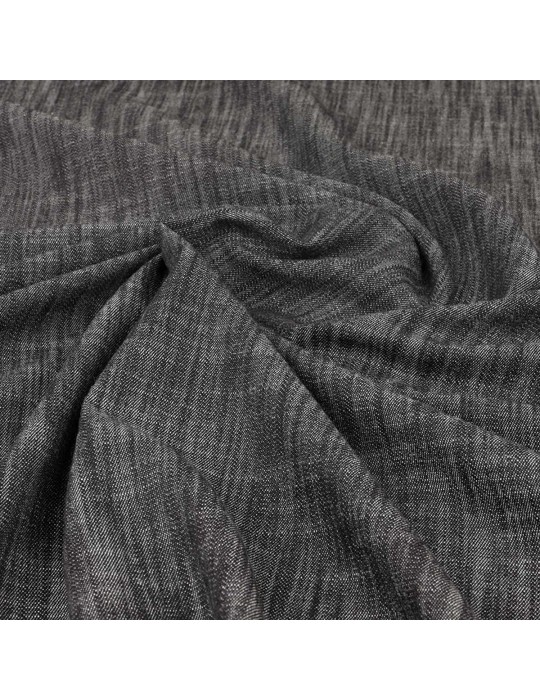 Tissu jean élasthanne noir