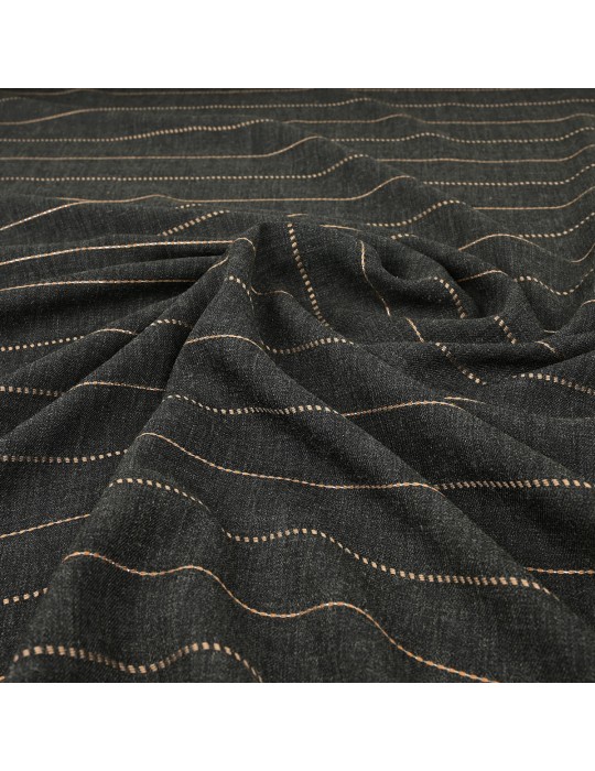 Toile d'habillement argentée/anthracite