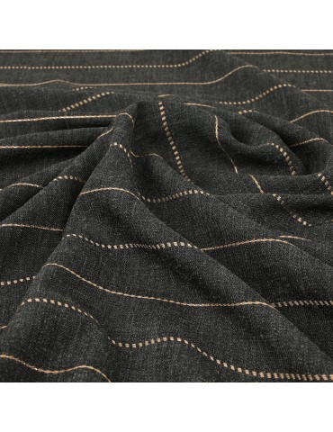 Toile d'habillement argentée/anthracite