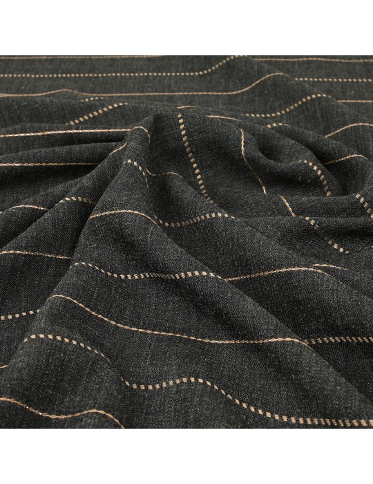 Toile d'habillement argentée/anthracite