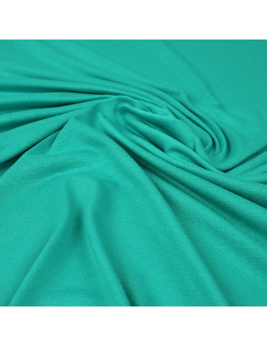 Tissu jersey uni vert menthe