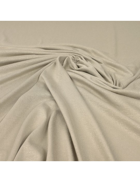 Tissu jersey uni beige