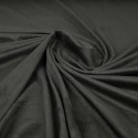 Tissu suédine uni noir