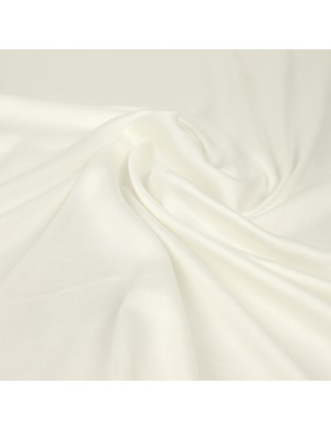 Tissu voile de viscose blanc