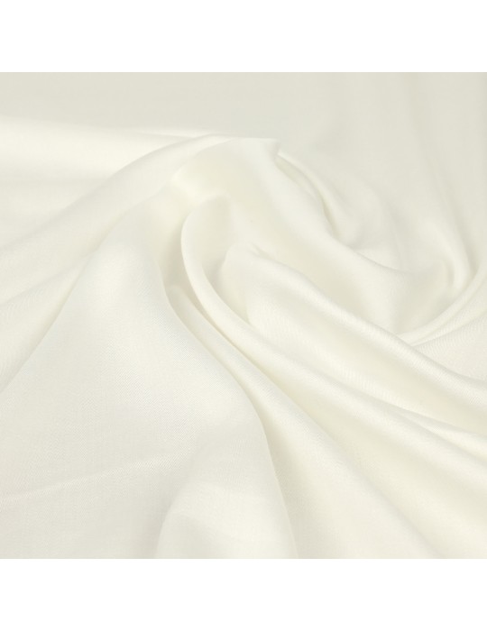 Tissu voile de viscose blanc