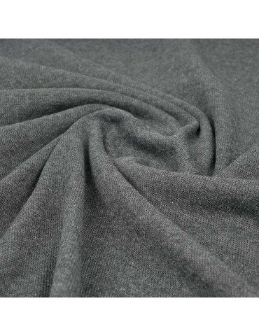Tissu jersey tubulaire 90 cm gris
