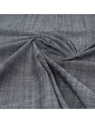 Tissu chambray bleu jean