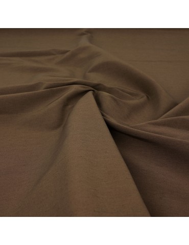 Coupon tissu bengaline marron 300 x 150 cm