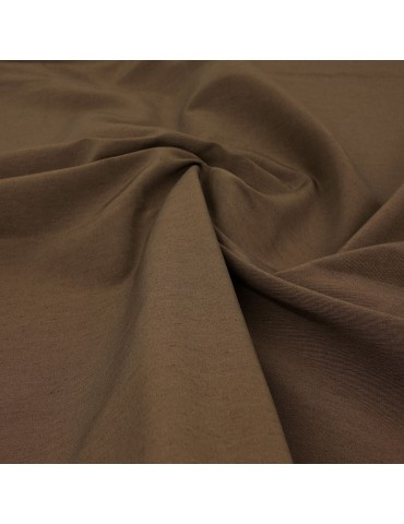 Coupon tissu bengaline marron 300 x 150 cm