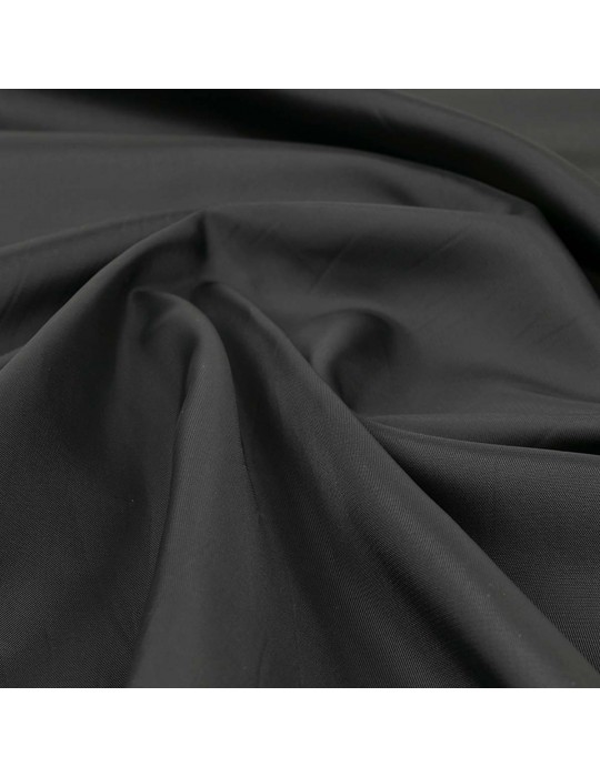 Tissu doublure uni noir