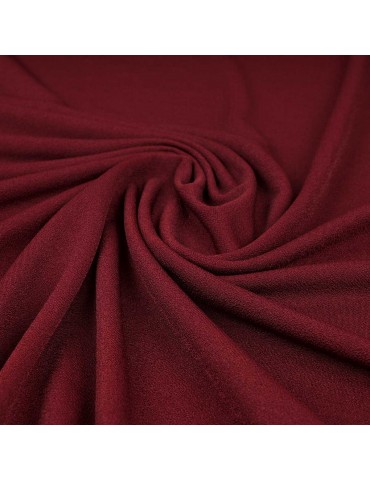 Tissu jersey uni bordeaux