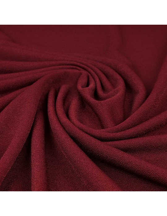 Tissu jersey uni bordeaux