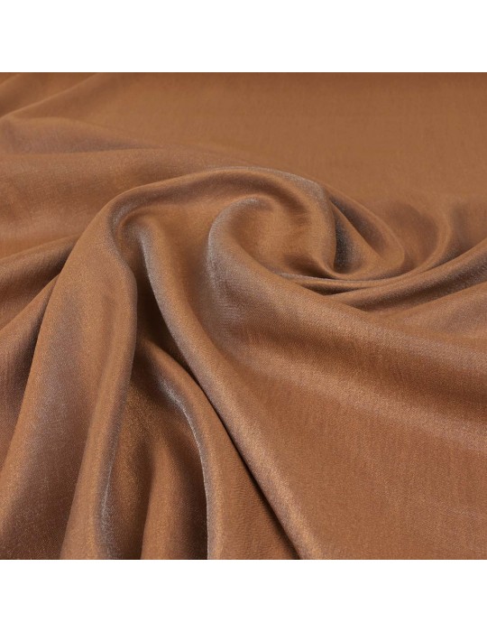 Tissu crêpe bronze