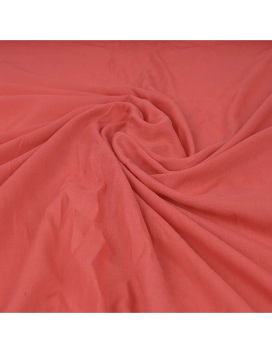 Tissu voile saumon