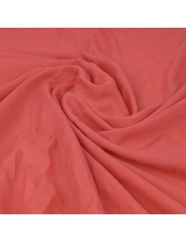Tissu voile saumon