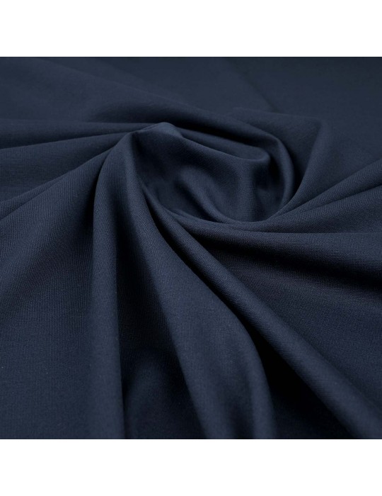 Tissu jersey bleu nuit
