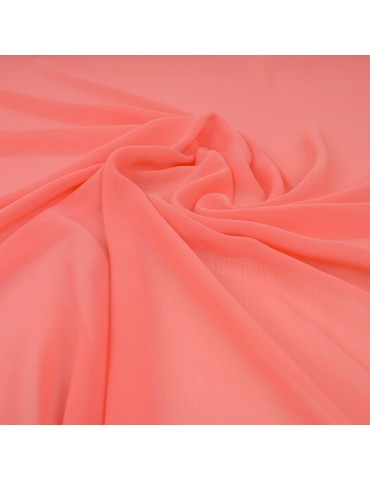 Tissu mousseline rose