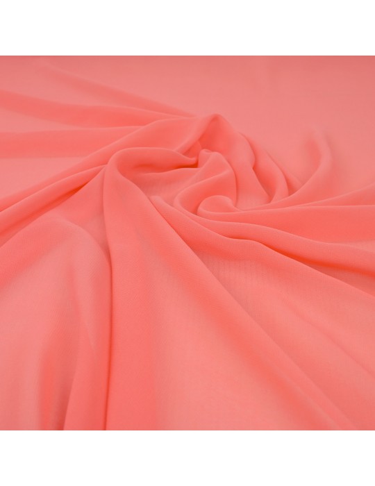 Tissu mousseline rose