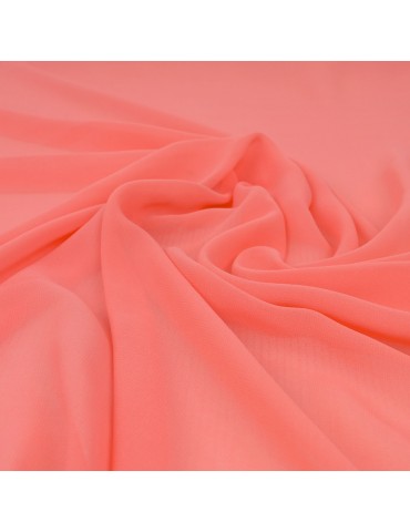 Tissu mousseline rose