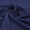 Tissu gaufré uni navy