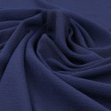 Tissu gaufré uni navy